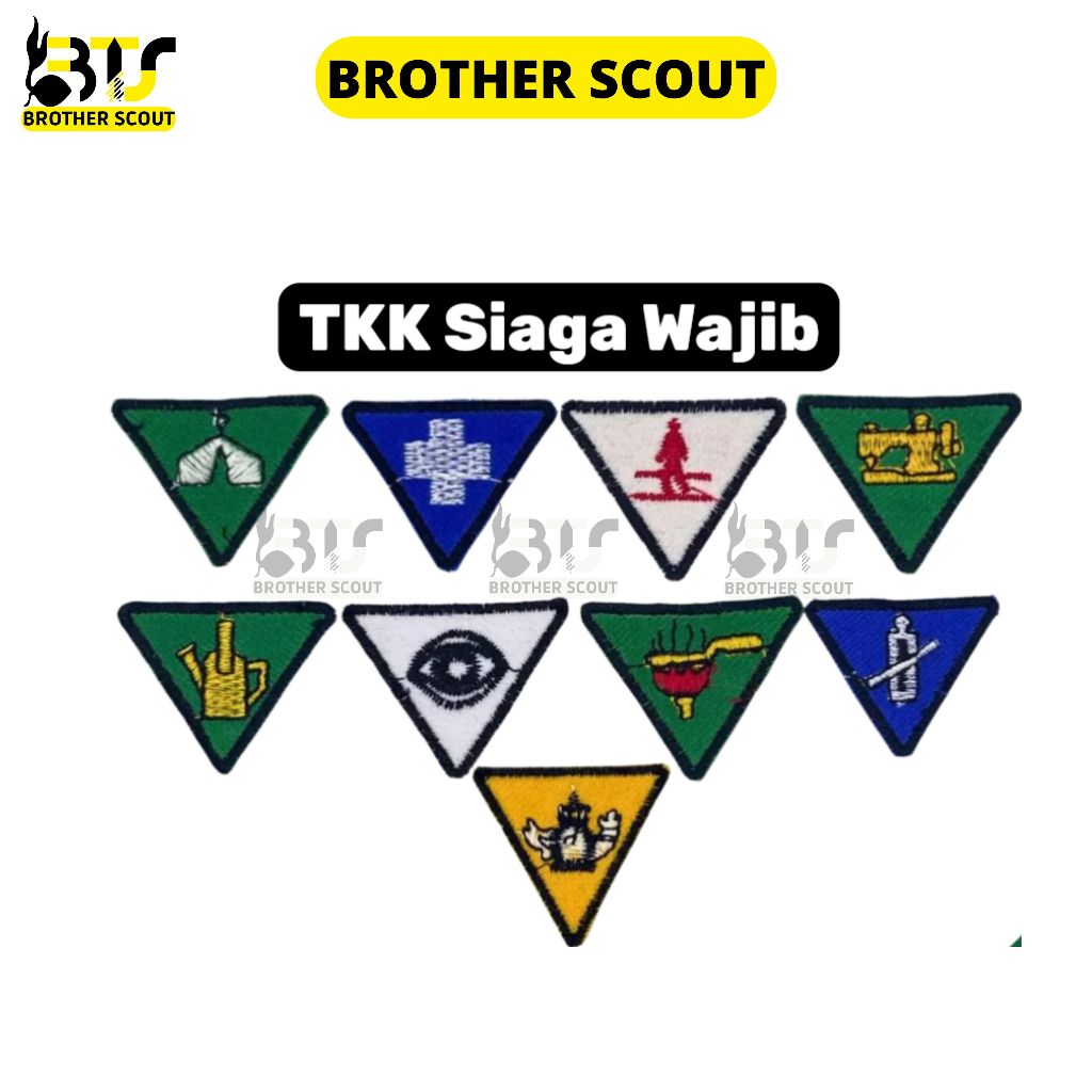 TKK Wajib Pramuka Siaga/SD MI Paket lengkap