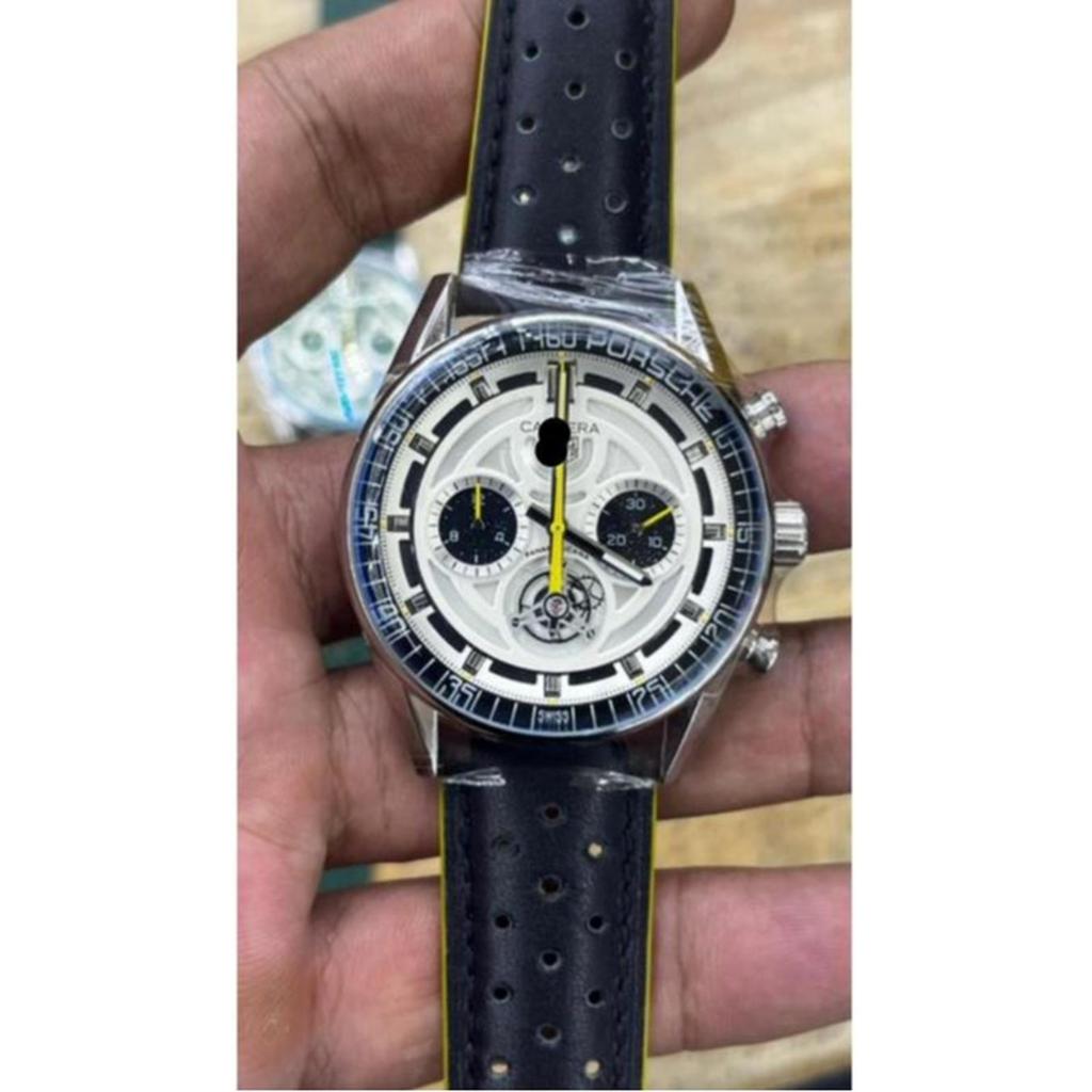 The Luxe Watch195 Jam Tangan Pria Mewah Carrera Chronograph Quartz Men Watch