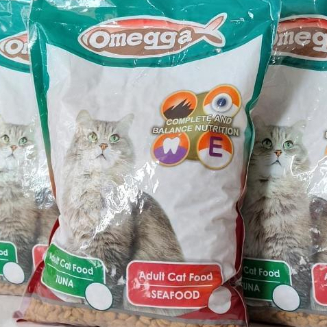Makanan Kucing Omega Tuna Repack 10kg / Omega Makanan Kucing 10 Kilogram