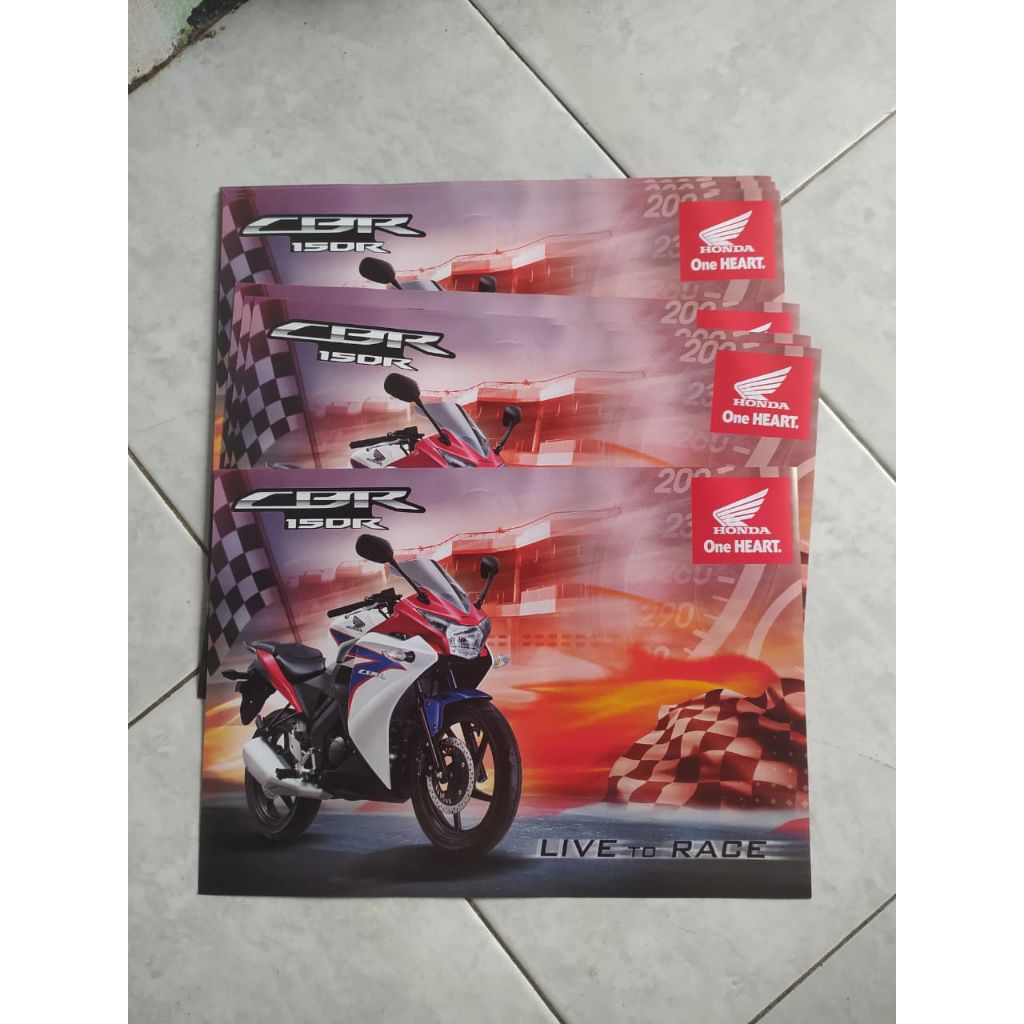 Poster brosur motor