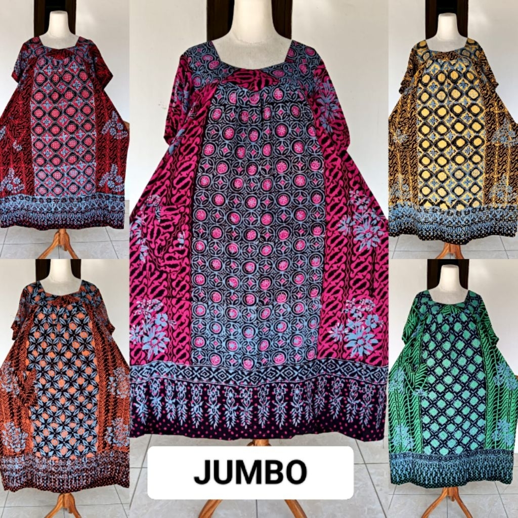 DASTER SIKAK JUMBO BATIK SOLO BL LD 150 - Daster BL Jumbo