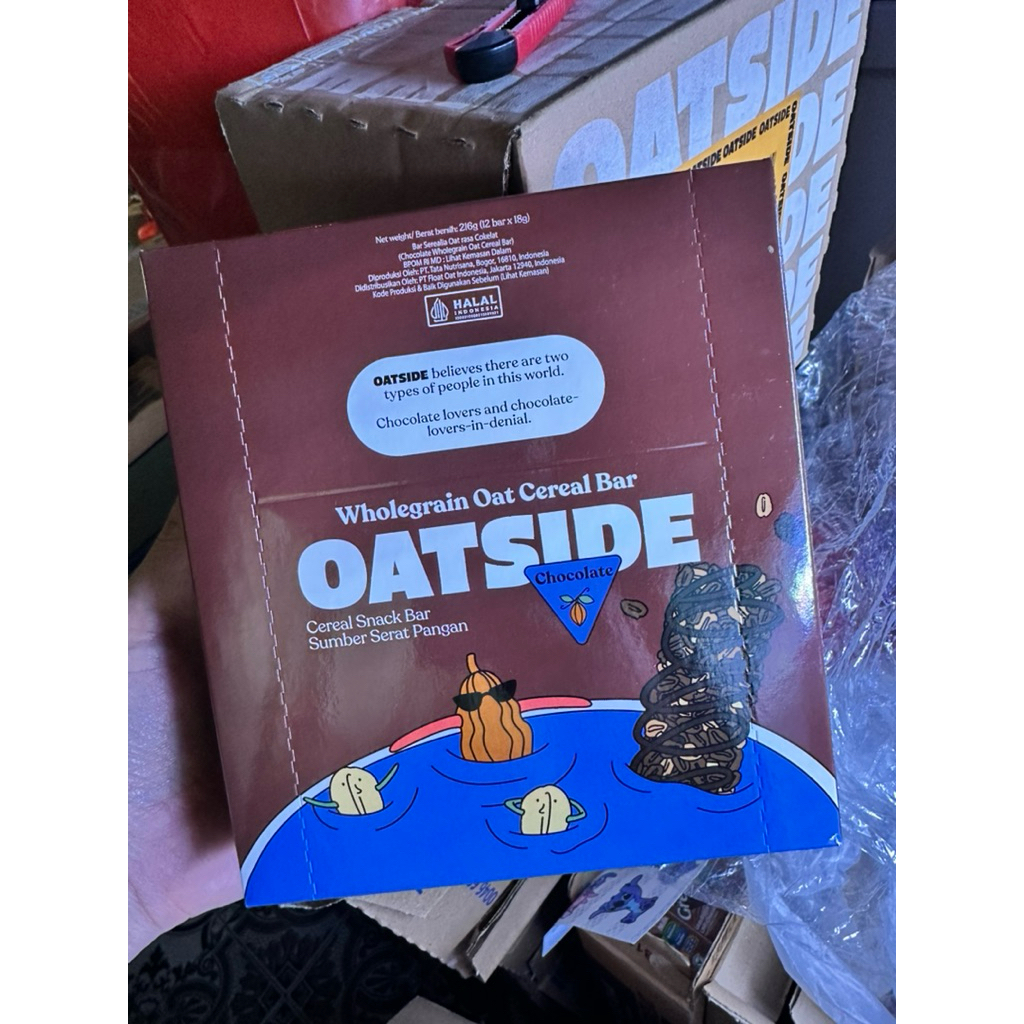 oatside snack bar 18 gram 1 dus