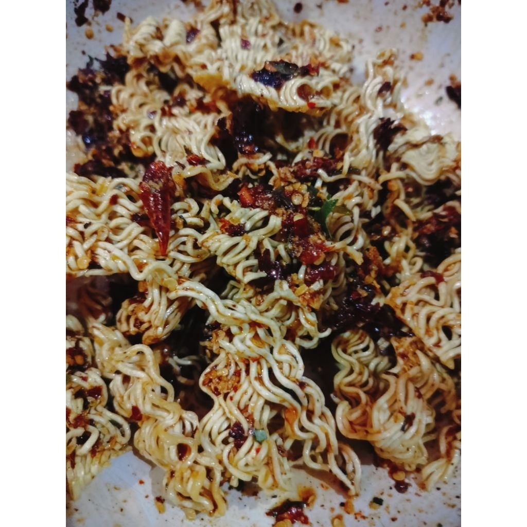 Mie Kering Original/Pedas Daun Jeruk