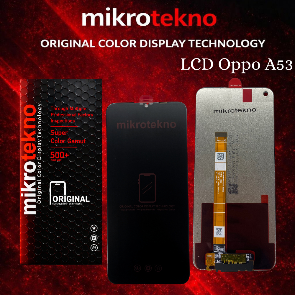 LCD OPPO A53 Fullset Touchscreen Layar HP OPPO A53 mikrotekno