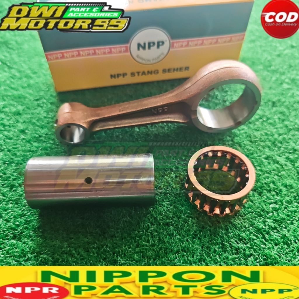 NPP STANG SETANG SEHER SEKER PISTON CONNECTING ROD CONROD KIT YAMAHA SCORPIO Z NEW OLD STEKO STEBO 2
