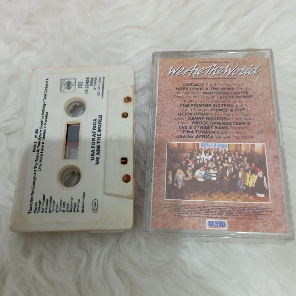 Kaset Pita Import USA For Africa