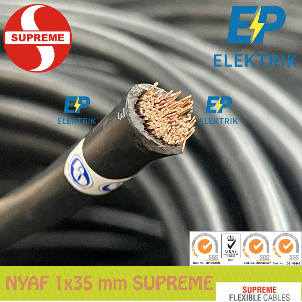 KABEL SERABUT NYAF 35 mm FLEXIBLE SNI LMK
