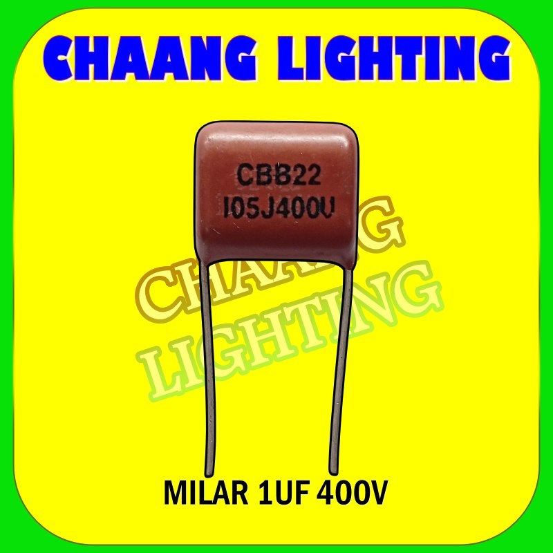 1UF 400V CAPASITOR MILAR 1UF 400V KAPASITOR 105J 400V KAPASITOR MILAR 1 UF 105J 400 VOLT