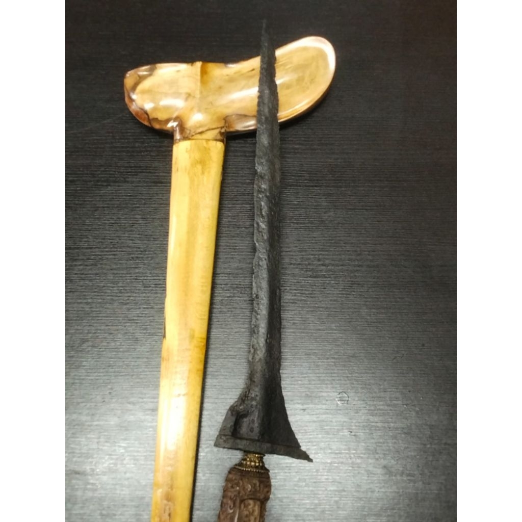 Keris Sepuh MAJAPAHIT pamor Keleng Ori Kuno Deder Putri Kinurung