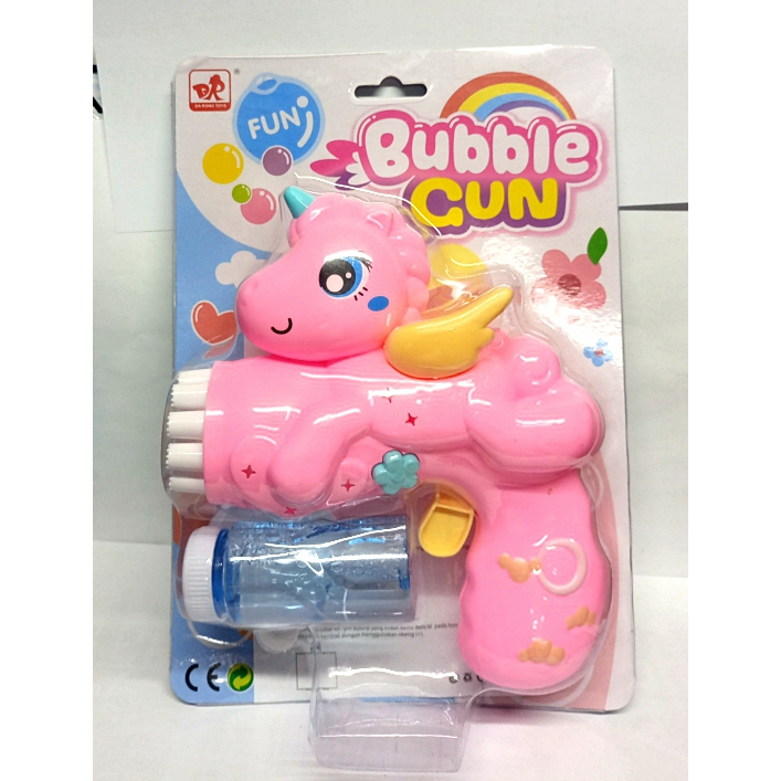 BUBBLE GUN UNICORN   MAINAN ANAK