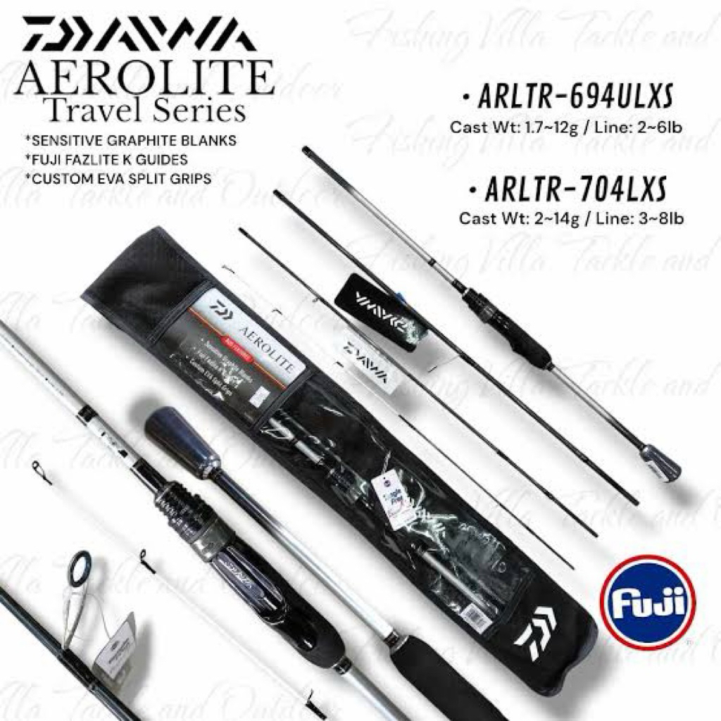 Joran Daiwa Aerolite 704LXS TRAVEL ROD SAMBUNG 4