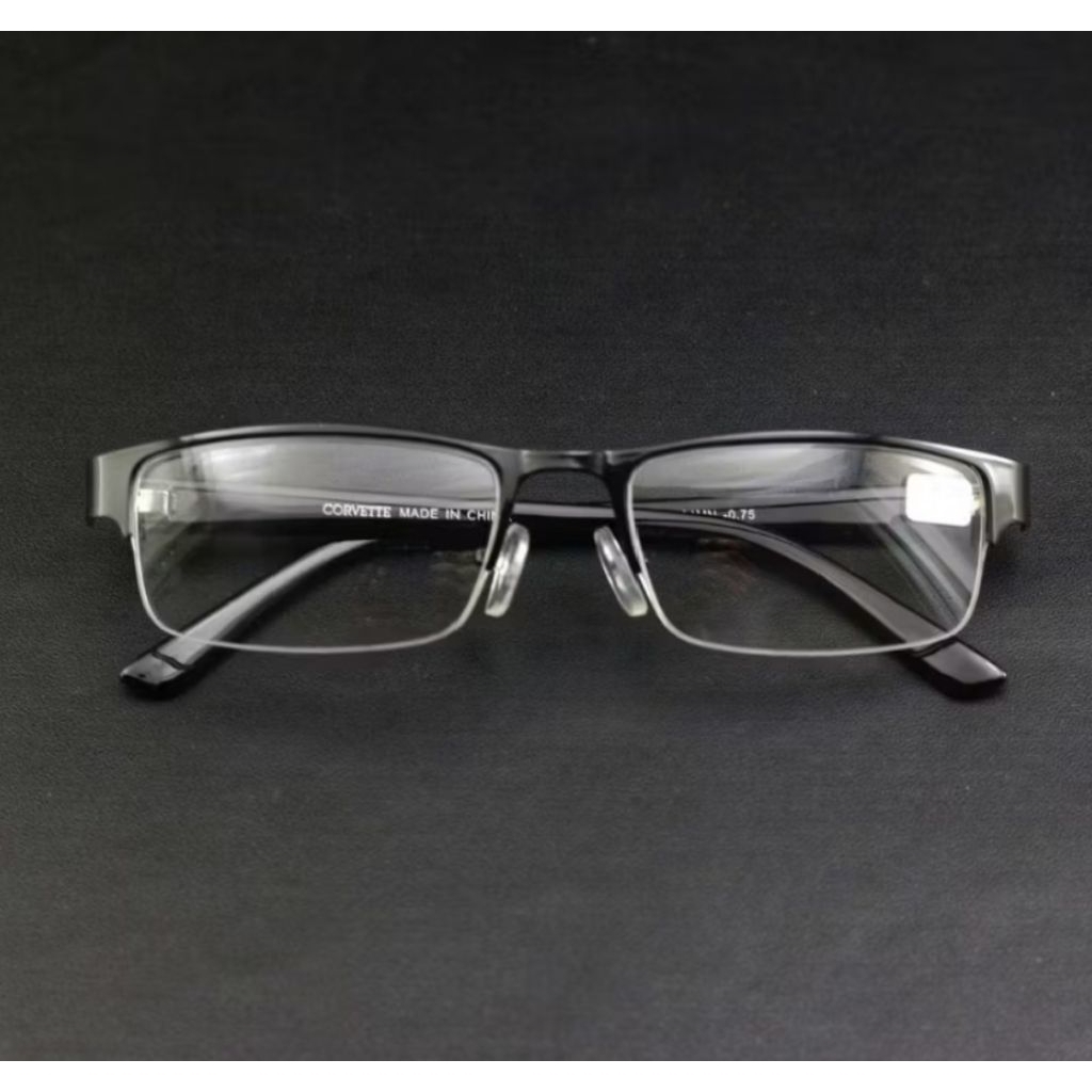 Kacamata minus Pria wanita Frame Titanium (-) Kacamata Rabun jauh Kacamata pria wanita frame gantung