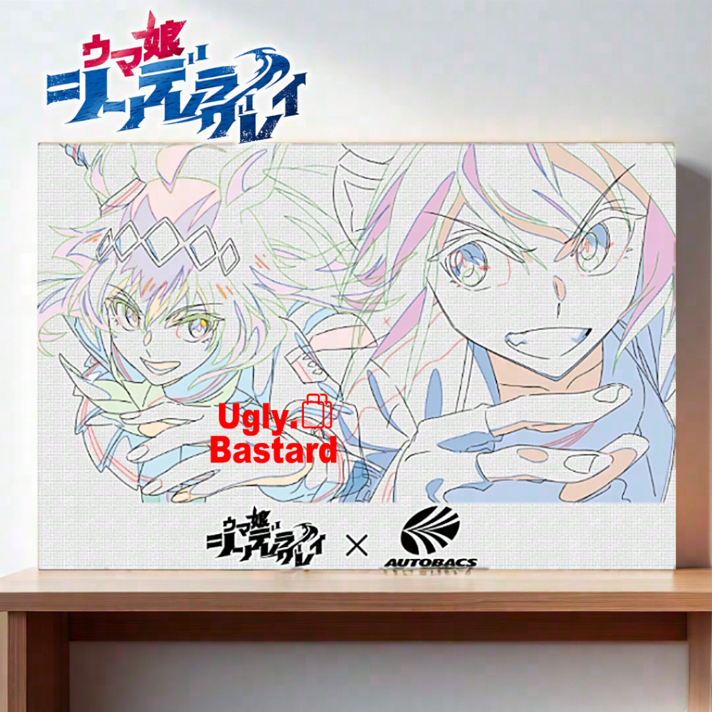 Canvas Art anime Uma Musume Cinderella Gray x Autobacs collaboration [Uma Musume Cinderella Gray]