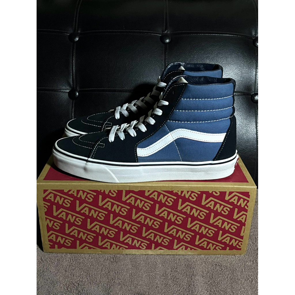 Vans Sk8 HI Navy | Resmi Navya