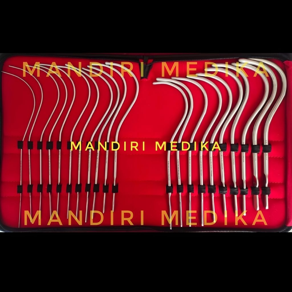 Guyon Urethral Bougie Dilator Set 26.5cm Kualitas Premium