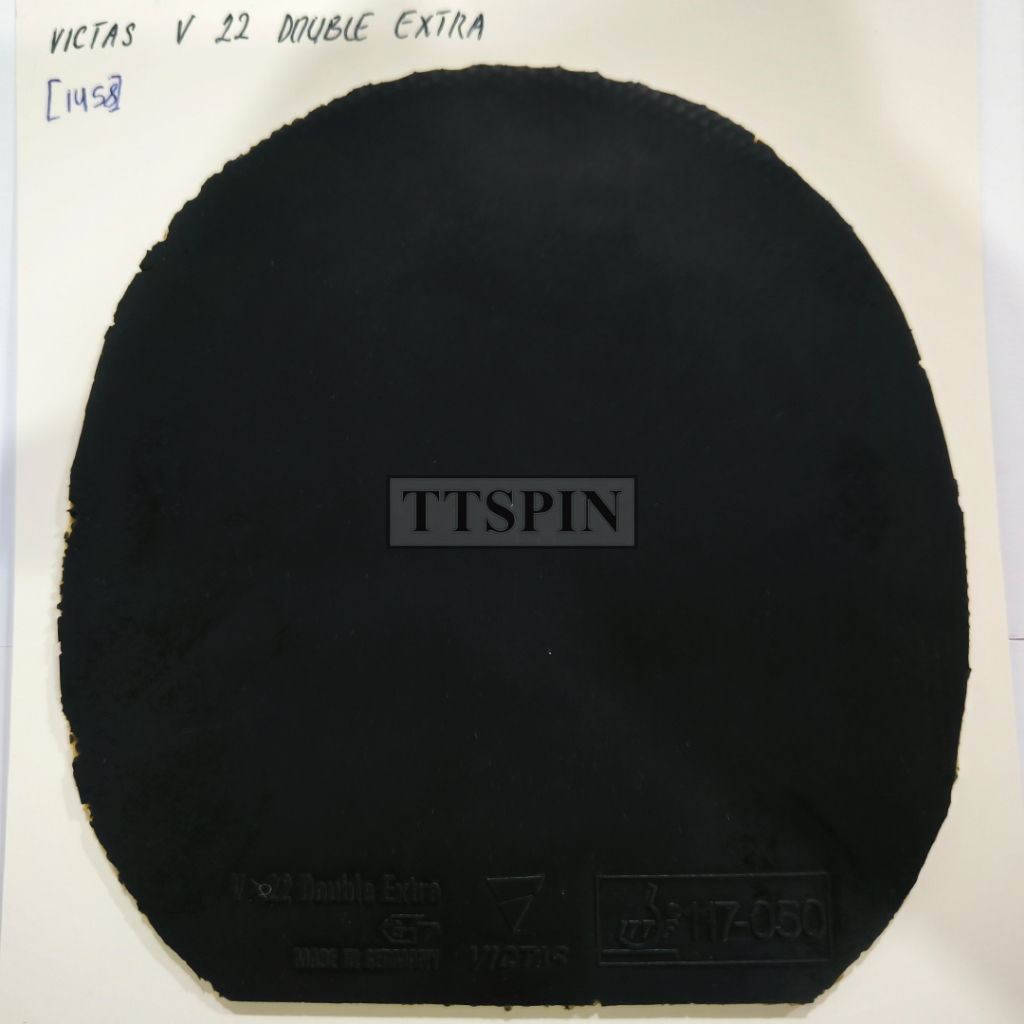 Victas V 22 Double Extra - Karet Pingpong Tenis Meja Bet Bat VICTAS V22 Double Extra Rubber Table Te
