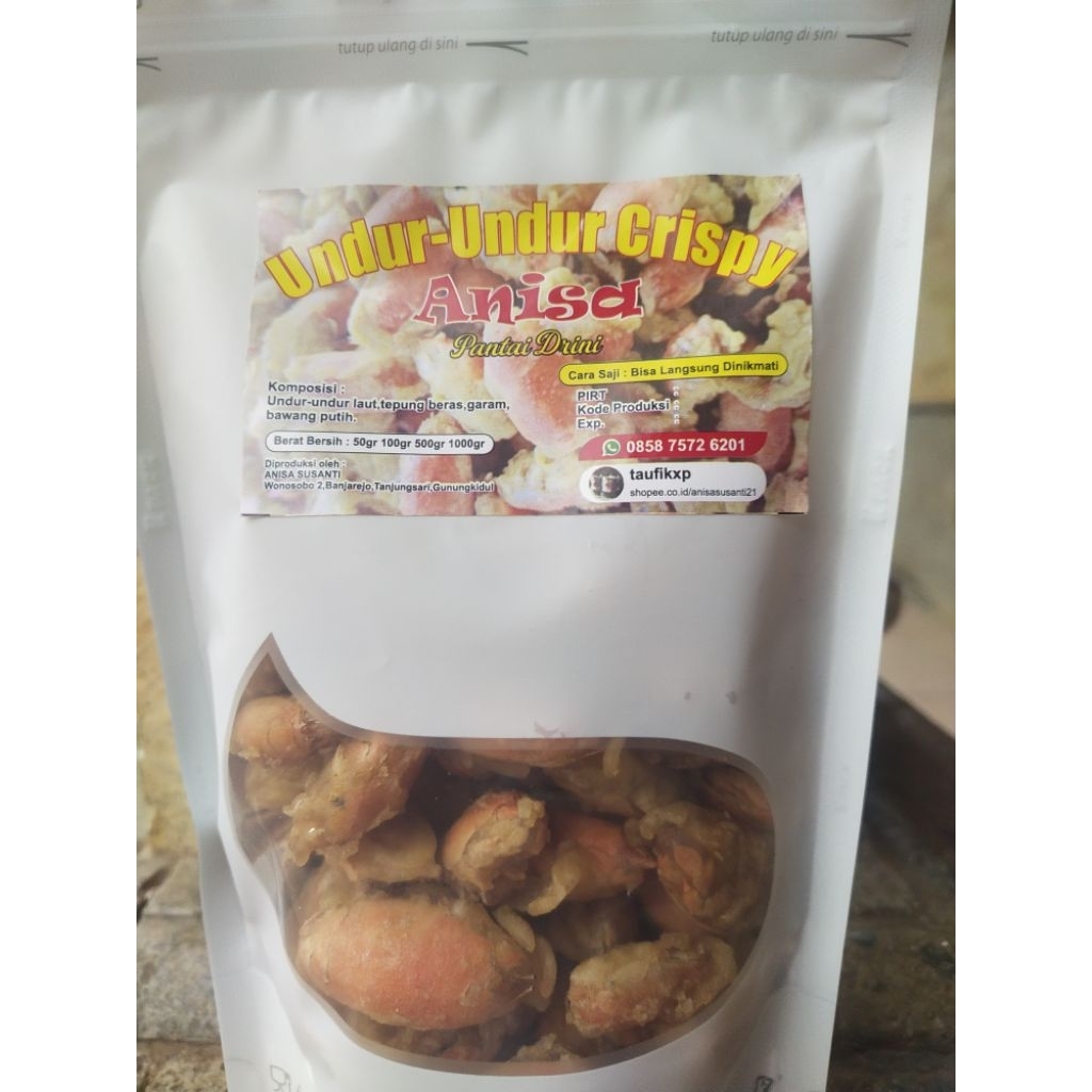 Undur-Undur laut crispy yutuk