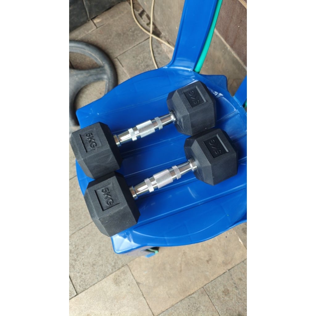 dumbell 5 kg 2 pcs