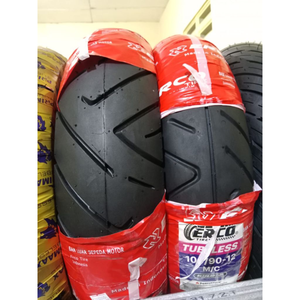 Ban ERCO ring 12 TUBELESS buat scoopy, beat street new, genio, freego dll.