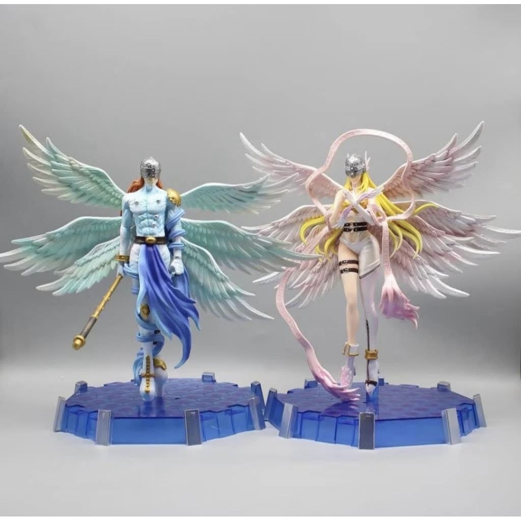 Action Figure Angemon dan Angewomon