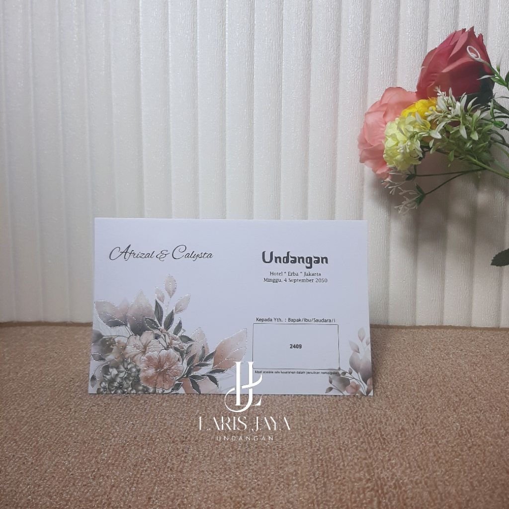 Erba 2409 - Undangan Pernikahan / Undangan Khitan