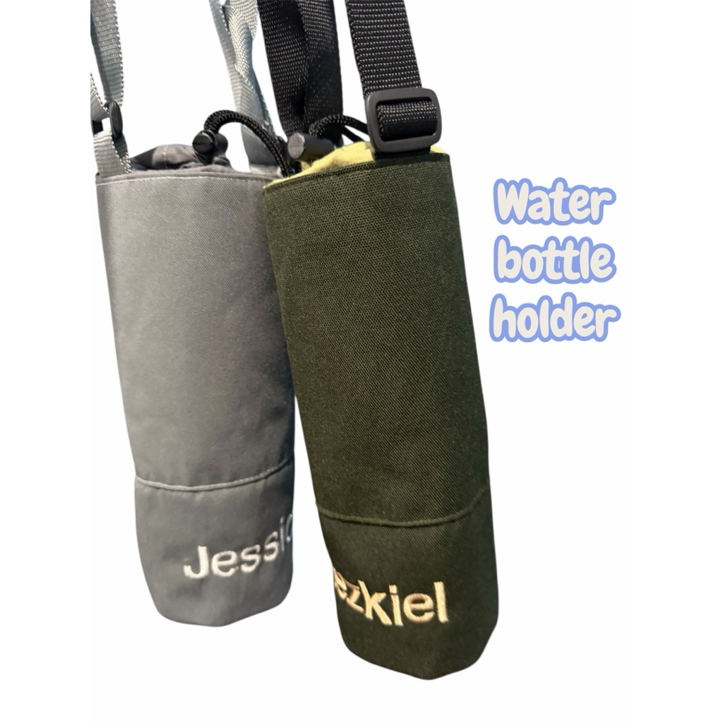 Fawn’G Handmade - Water Bottle Holder Tas botol bordir Nama