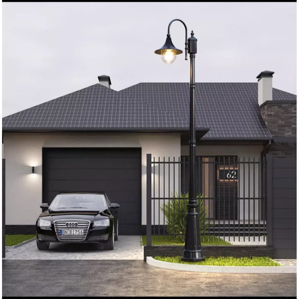 LAMPU TAMAN, LAMPU TIANG, PENERANGAN JALAN.