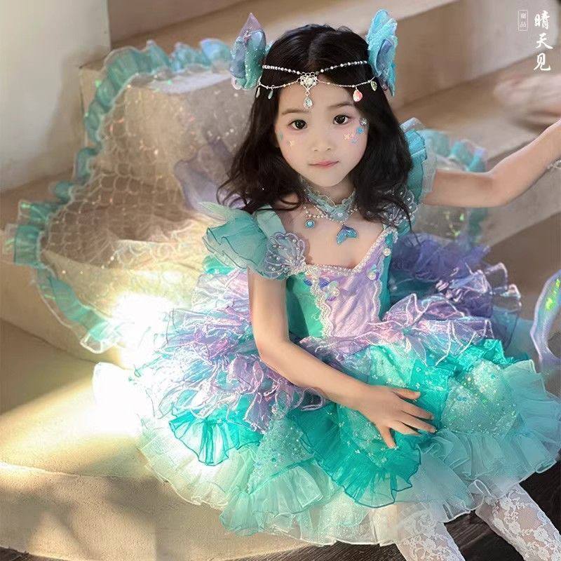 KOSTUM MERMAID ANAK PRELOVED