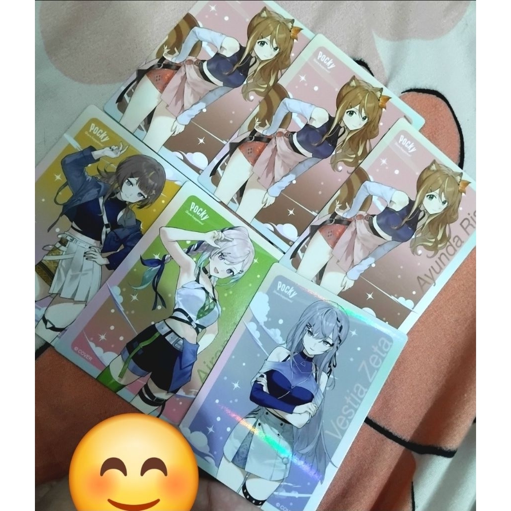Hololive Pocky photocard