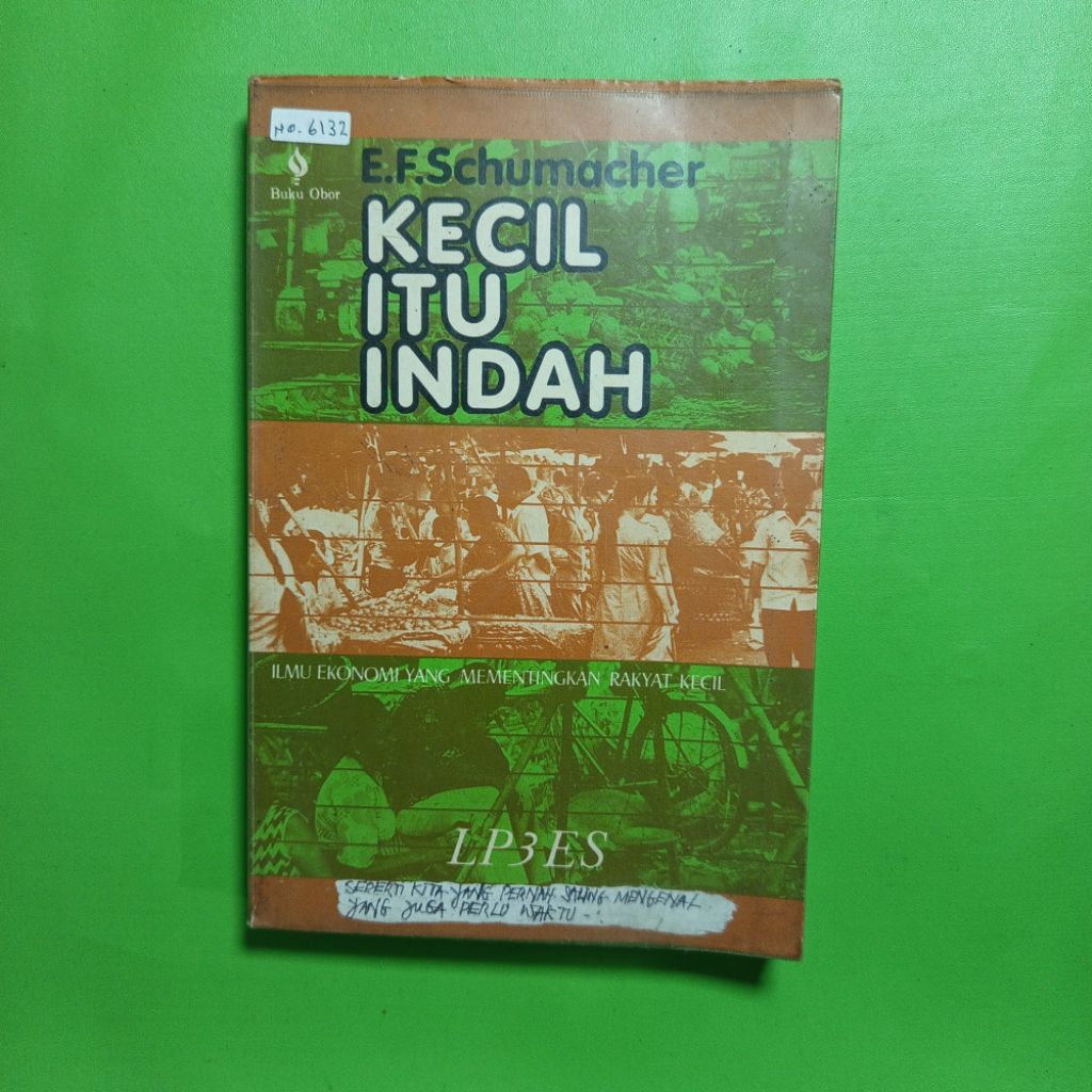 ORIGINAL Buku Kecil Itu Indah - E.F. Schumacher