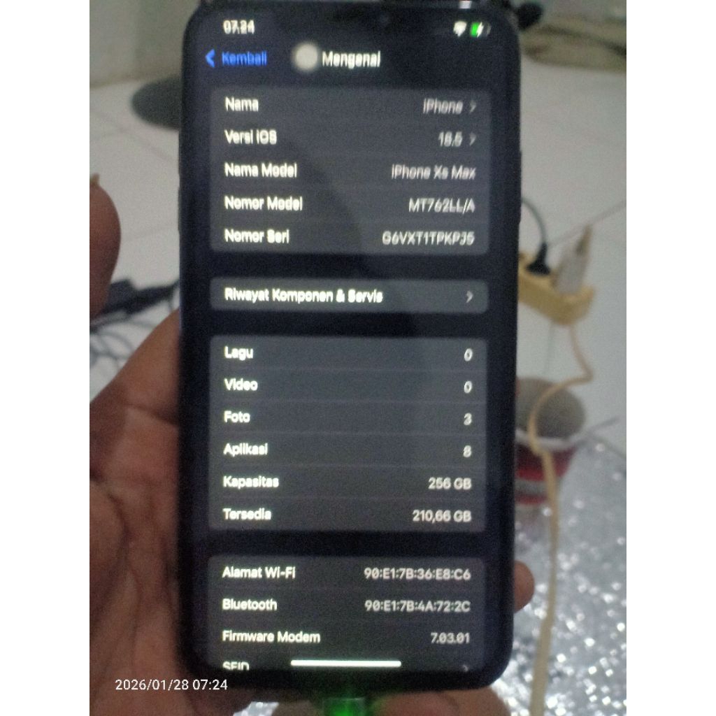 iPhone xs max bypass 256