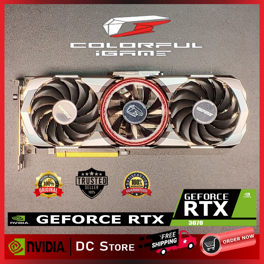 VGA Nvidia Geforce RTX 3070 8GB GDDR6 256Bit