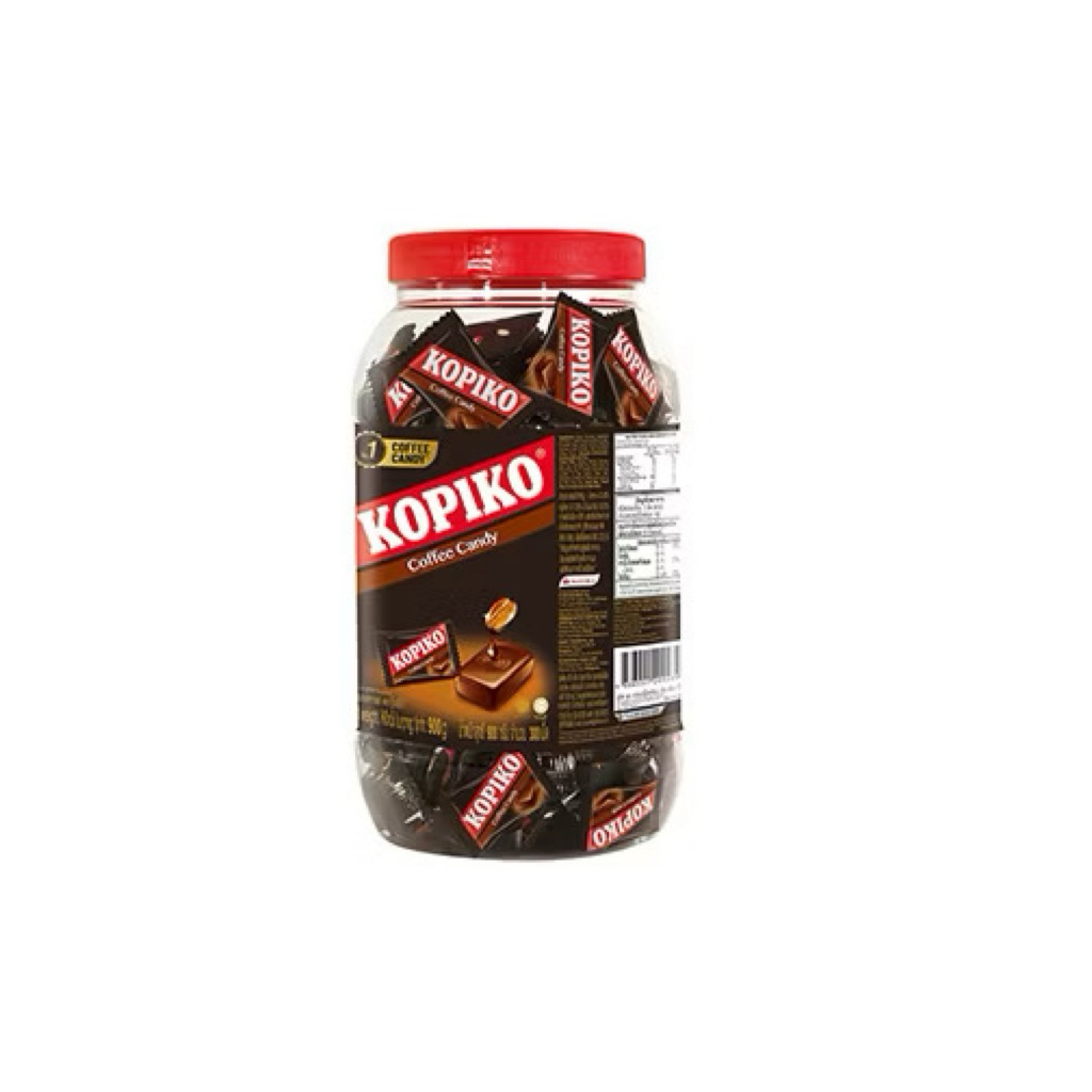 Kopiko Original Coffee Candy in Jar - Permen Kopiko Toples 600Gram - Permen kopi kopiko - coffee can