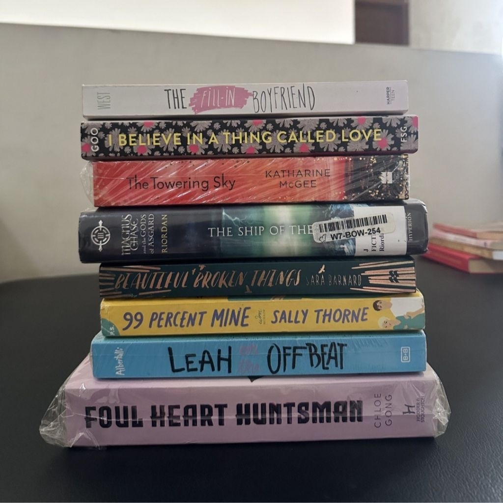 novel english (preloved & new)