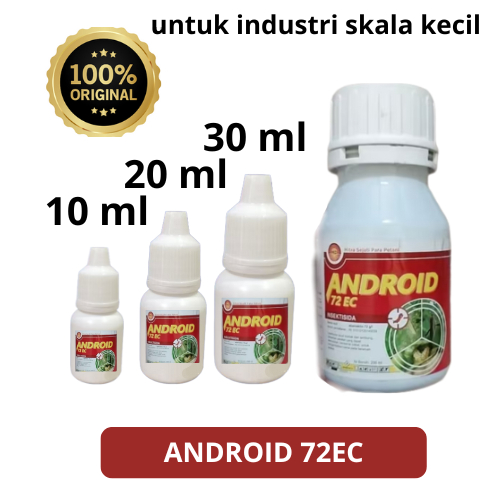 Insektisida ANDROID 72EC 30ml Bahan aktif : ABAMEKTIN 72g/l