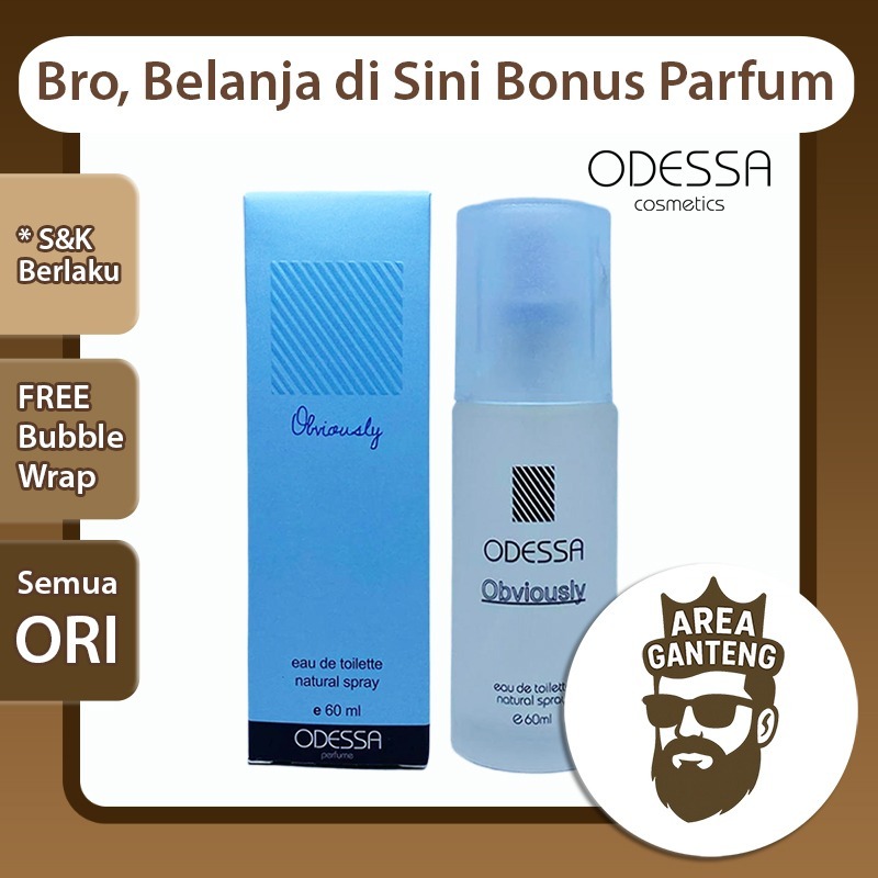ODESSA EDT Perfume Ophelia | Parfum EDT 60ml Odesa Eau de Toilette BPOM Pria Wanita * Area Ganteng *