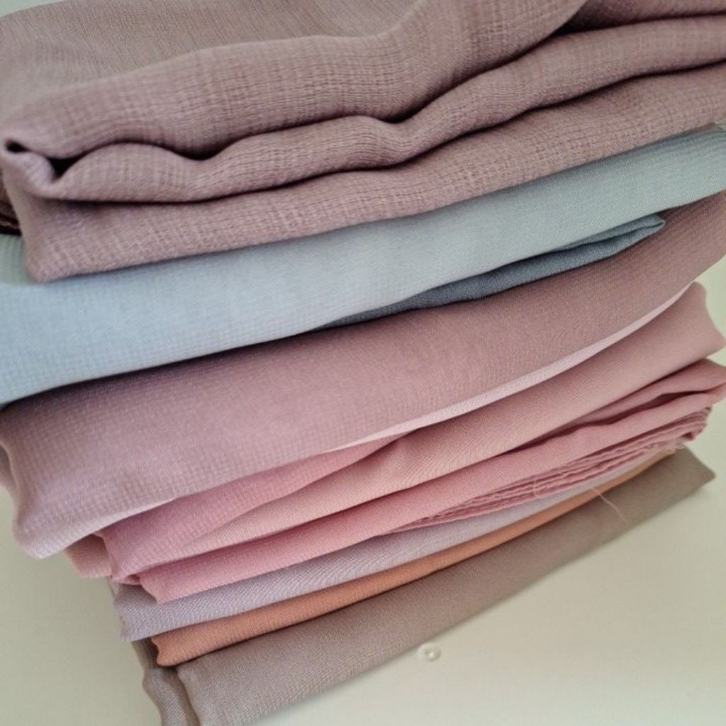 PRELOVED DAN NEW HIJAB (SEGIEMPAT, PASHMINA, RABBANI)