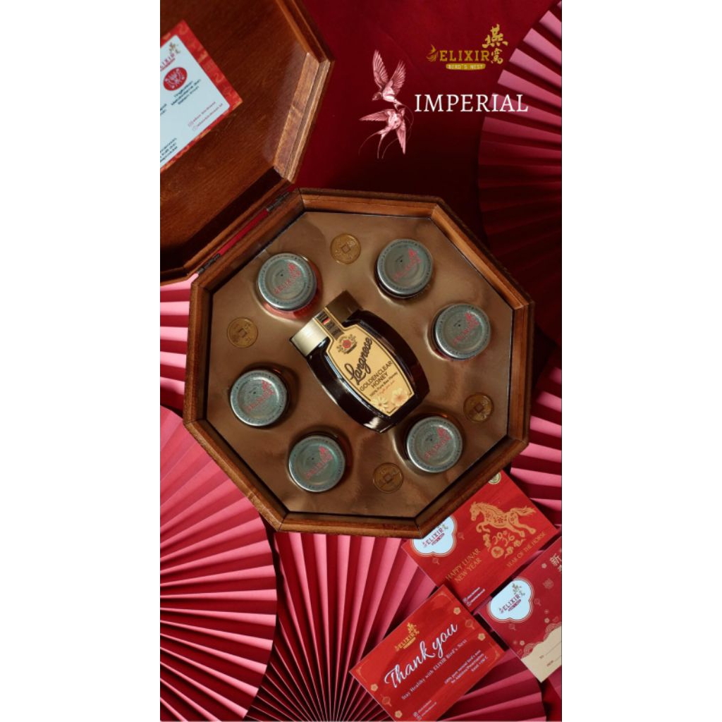 Hampers Imlek | CNY Hampers | Sarang Burung Walet | Bird Nest Drink - Imperial