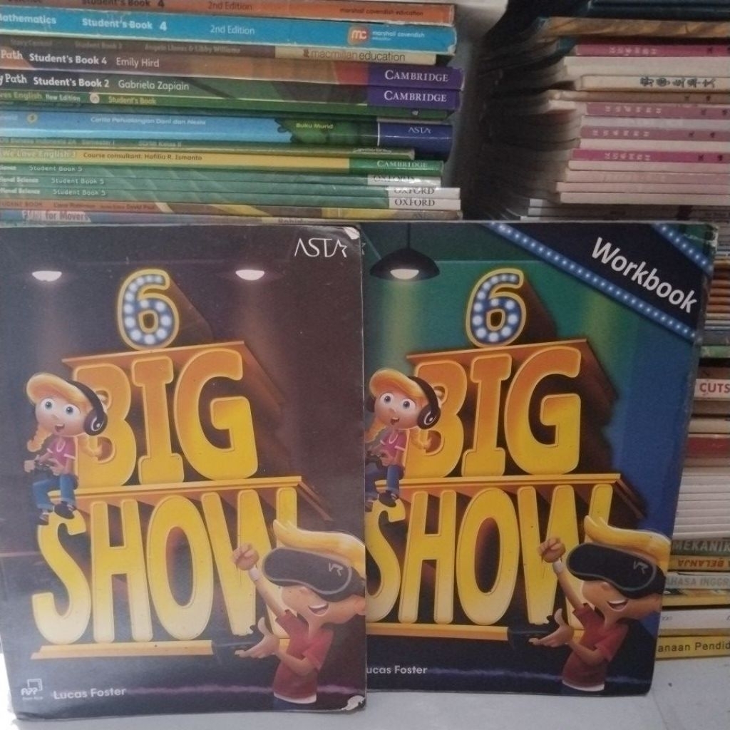 BUKU BIG SHOW 6 STUDENT BOOK DAN WORKBOOK