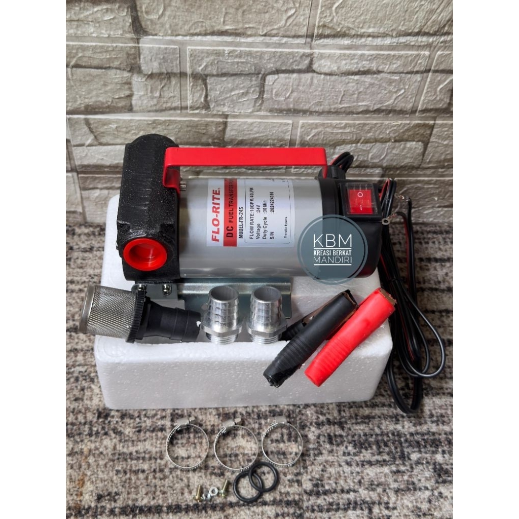 POMPA MINYAK DC 24V FUEL TRANSFER PUMP DC 24V