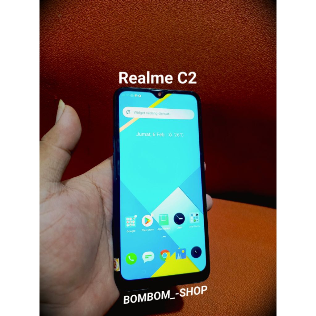 Realme C2 hp second Ram 2/32 hp original hp normal layak pake