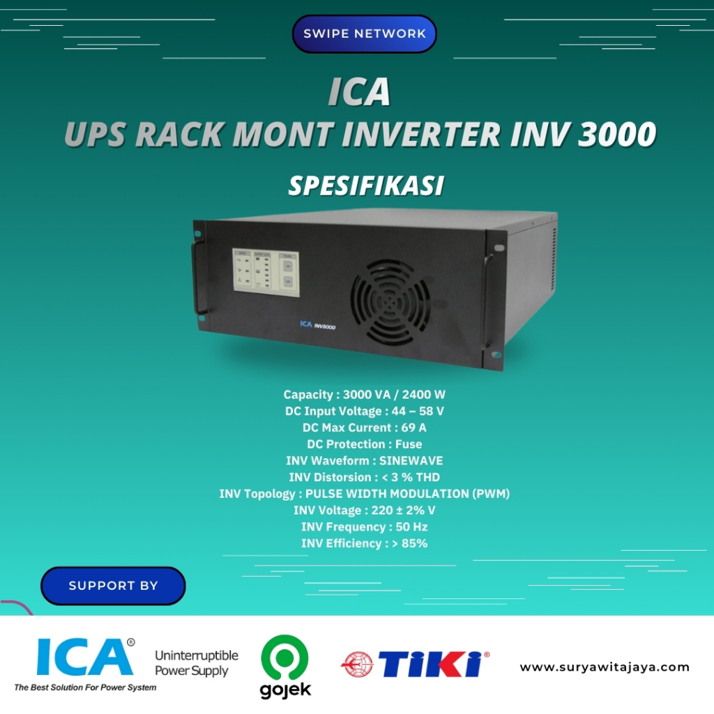 UPS Rack Mont Inverter INV 3000