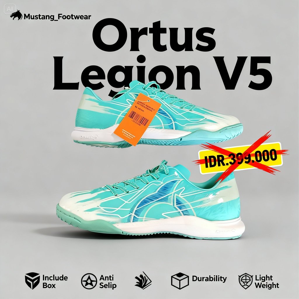 Sepatu Futsal Orts8ght Catalyst Legion V5 White Tosca Silver Pink Aqua Lim IN Unisex Ternyaman & Ter
