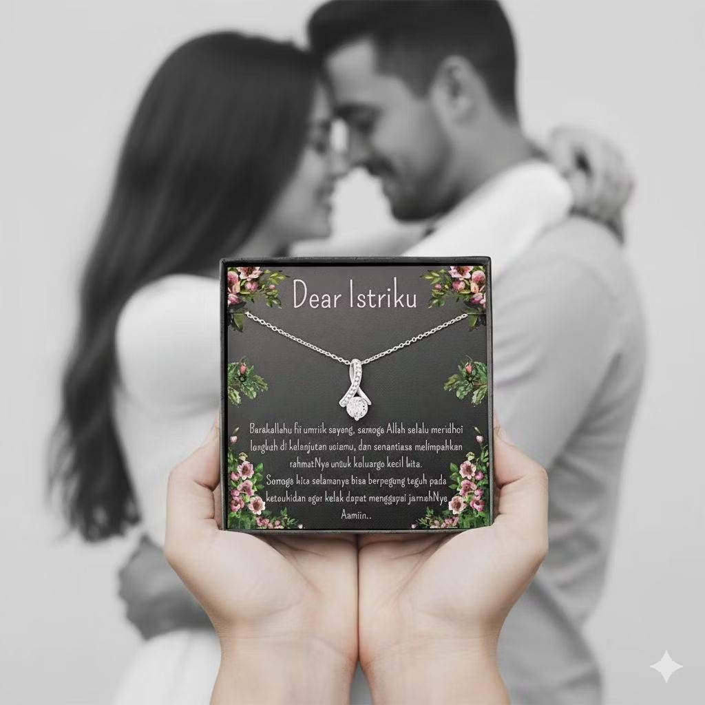 Hadiah Unik untuk Istri Kado Ulangtahun untuk Perempuan [T10] Kalung Wanita Awet