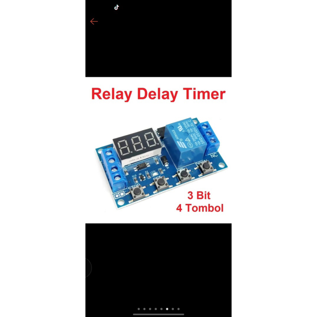 modul relay timer delay (7program) DC 5-30V