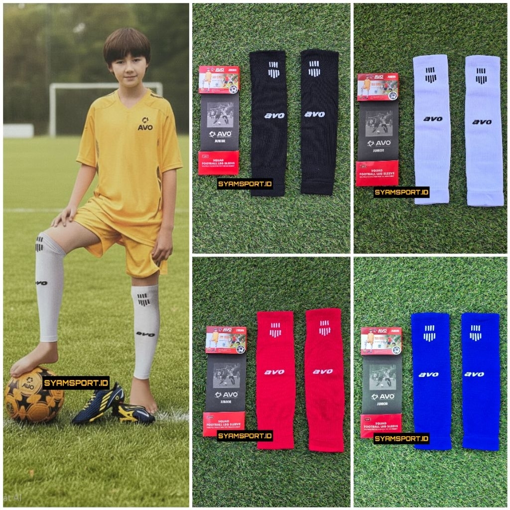 Kaos Kaki Sambung Anak AVO Ori 1 | Kaos Kaki Sambung Junior AVO | Kaos Kaki Bola Sambung | Kaos Kaki