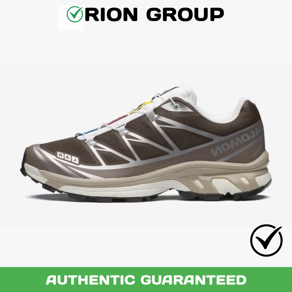 Sneakers Pria Wanita Salomon XT-6 Black Coffe Original