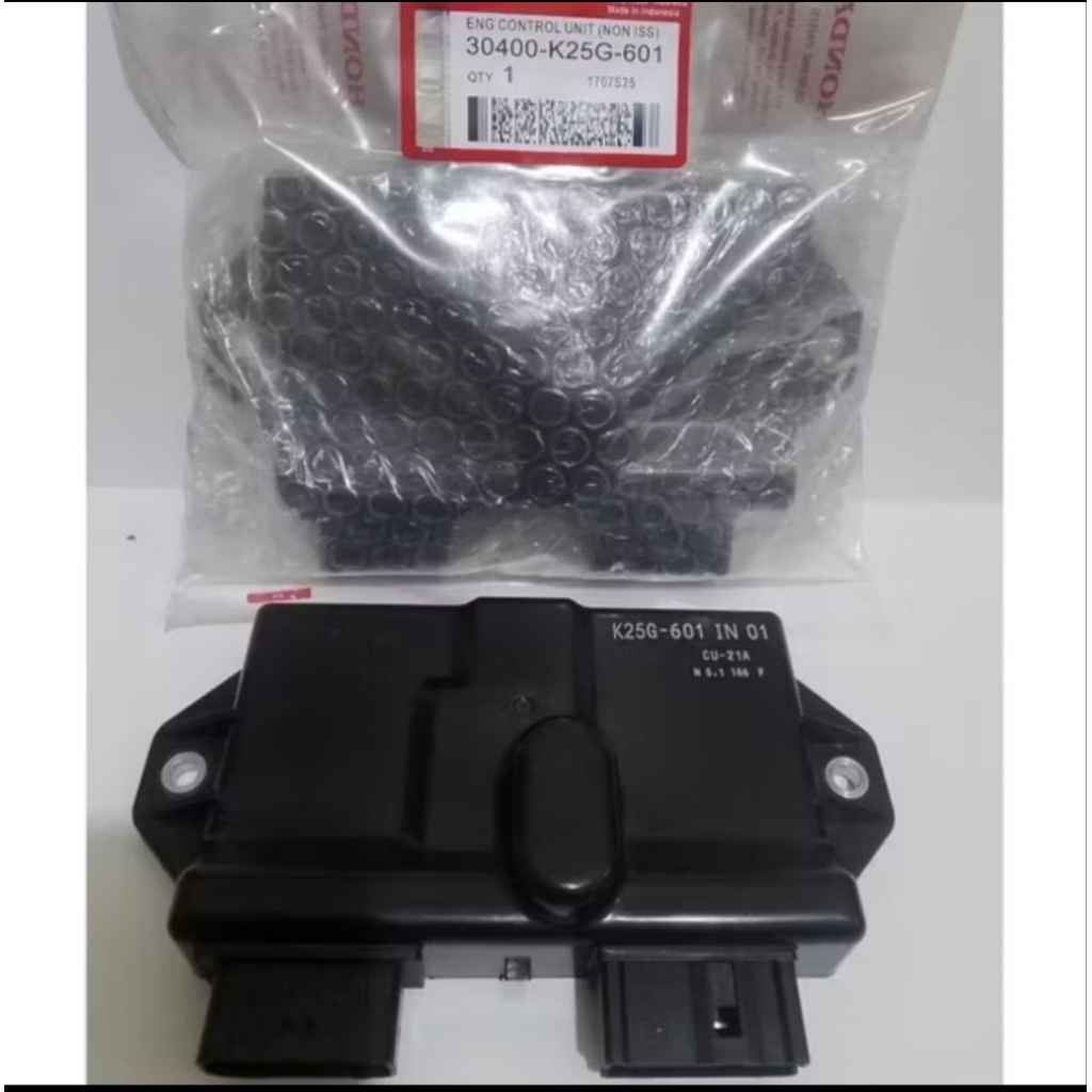 Eccu Ecm K25G Beat Fi Esp Scoppy Fi Non Iss (Starter Halus) 30400-K25G-601 IN 01 Engine Control Unit