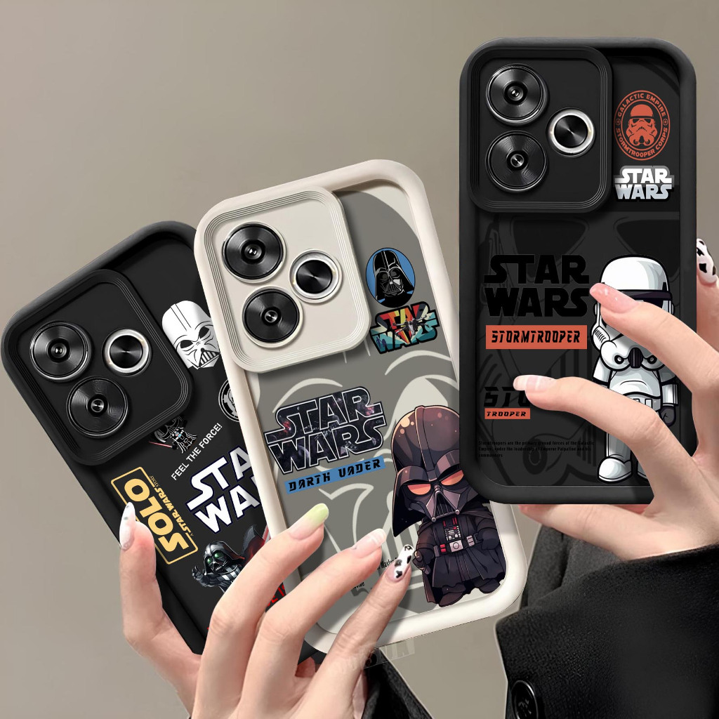 Softcase Rubber Redmi 13 13x - Case Timbul Redmi 13 13x - pelindung hp Redmi 13 13x - Casing Hp Redm