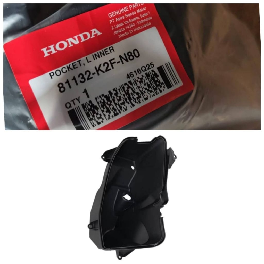 AHM ORIGINAL HONDA LID POCKET INNER LACI SCOOPY SCOPY K2F 2021 2024